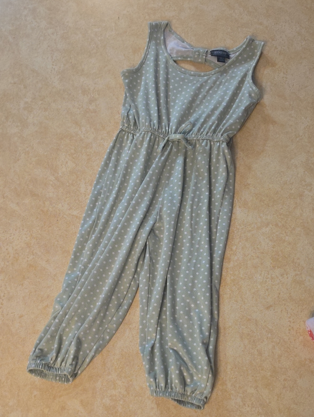 Polka Dot Sleeveless Jumpsuit